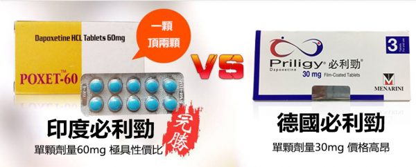 德國必利勁與必利勁poxet-60